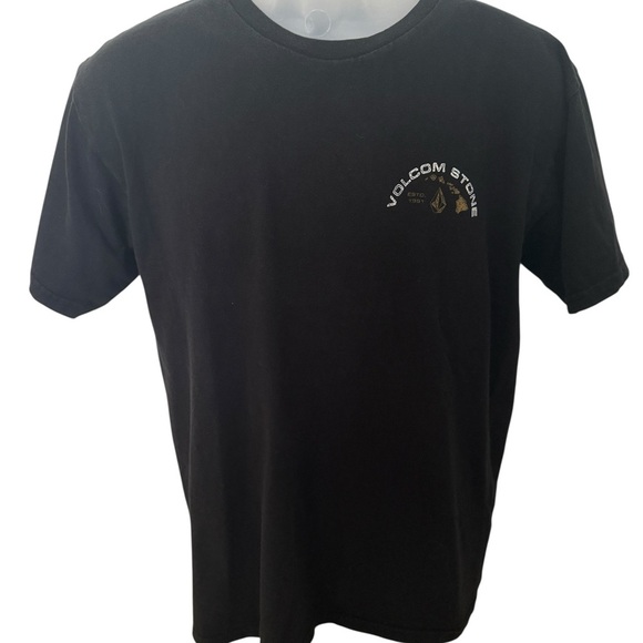 Volcom Stone Waikiki Hawaii Surf Tee Shirt Men M Medium - Picture 2 of 6